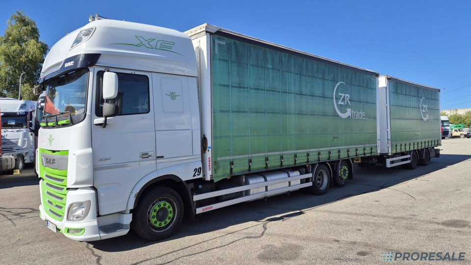 DAF XF 480 FAR 6X2 SSC EURO 6 - velkoobjemová souprava - Truk dengan terpal samping: gambar 2 DAF XF 480 FAR 6X2 SSC EURO 6 - velkoobjemová souprava - Truk dengan terpal samping: gambar 2