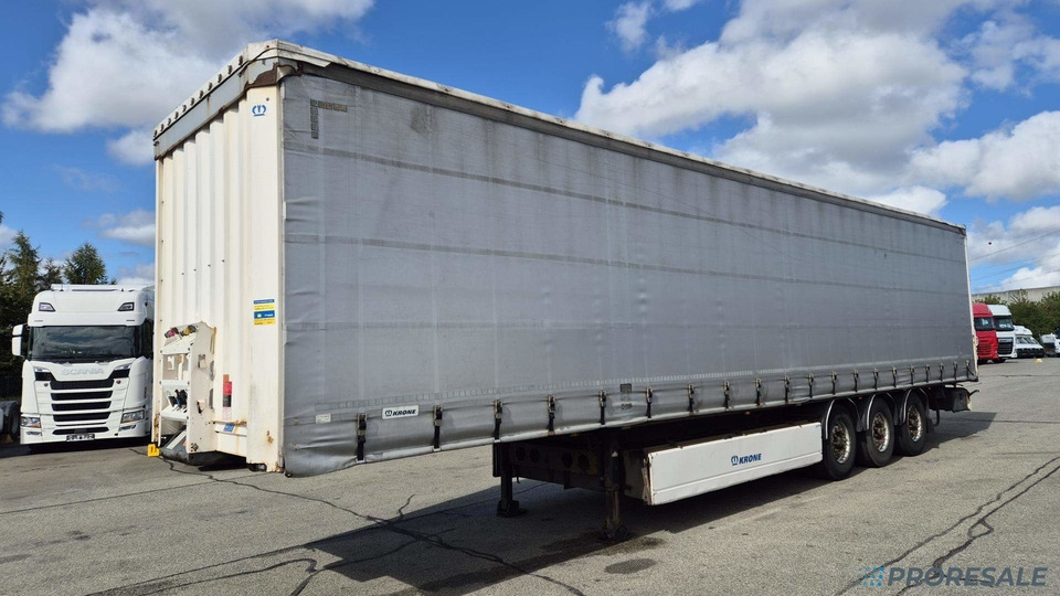 KRONE SD PROFI LINER - Semi-trailer dengan terpal samping: gambar 2 KRONE SD PROFI LINER - Semi-trailer dengan terpal samping: gambar 2