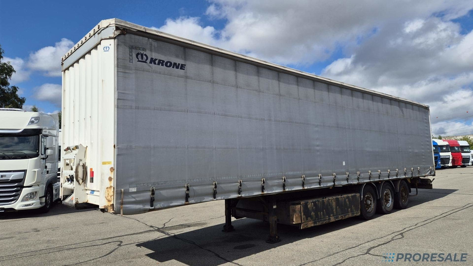 KRONE SD PROFI LINER - Semi-trailer dengan terpal samping: gambar 2 KRONE SD PROFI LINER - Semi-trailer dengan terpal samping: gambar 2