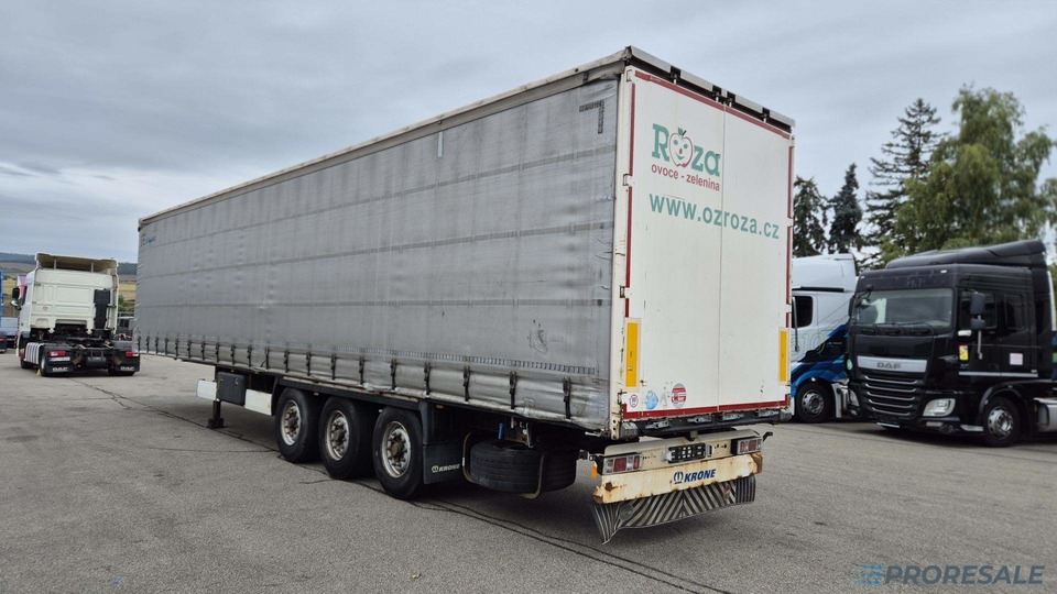 KRONE SD PROFI LINER - Semi-trailer dengan terpal samping: gambar 3 KRONE SD PROFI LINER - Semi-trailer dengan terpal samping: gambar 3