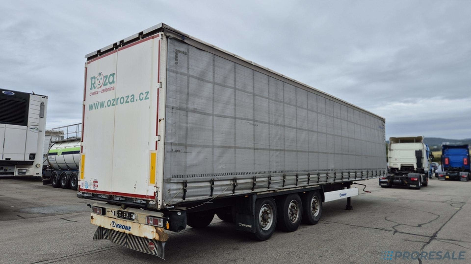 KRONE SD PROFI LINER - Semi-trailer dengan terpal samping: gambar 4 KRONE SD PROFI LINER - Semi-trailer dengan terpal samping: gambar 4