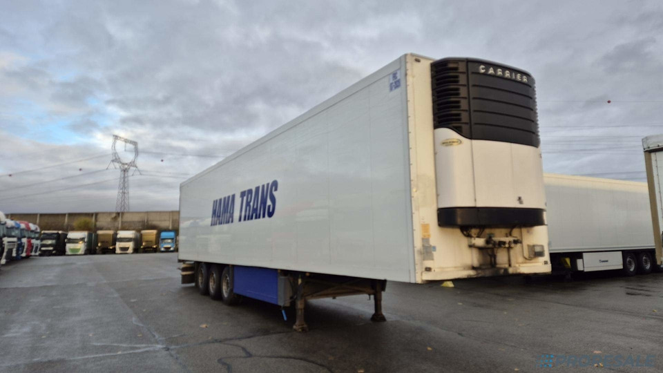 SCHMITZ CARGOBULL SKO 24/L - 13.4 FP60 COOL - mrazírenský návěs + diesel-elektrický agregát CARRIER VECTOR 1300 - Semi-trailer berpendingin: gambar 1 SCHMITZ CARGOBULL SKO 24/L - 13.4 FP60 COOL - mrazírenský návěs + diesel-elektrický agregát CARRIER VECTOR 1300 - Semi-trailer berpendingin: gambar 1