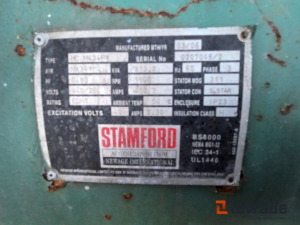 2 stk / pcs Volvo Penta D9 MG m/ Stamford generator - Genset: gambar 3 2 stk / pcs Volvo Penta D9 MG m/ Stamford generator - Genset: gambar 3
