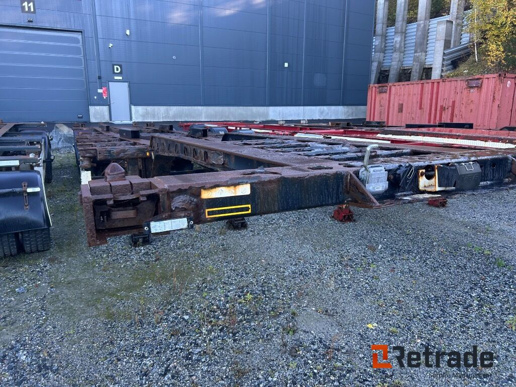 2010 Container henger KRONE SDC 27 2010 - Semi-trailer sasis: gambar 2 2010 Container henger KRONE SDC 27 2010 - Semi-trailer sasis: gambar 2