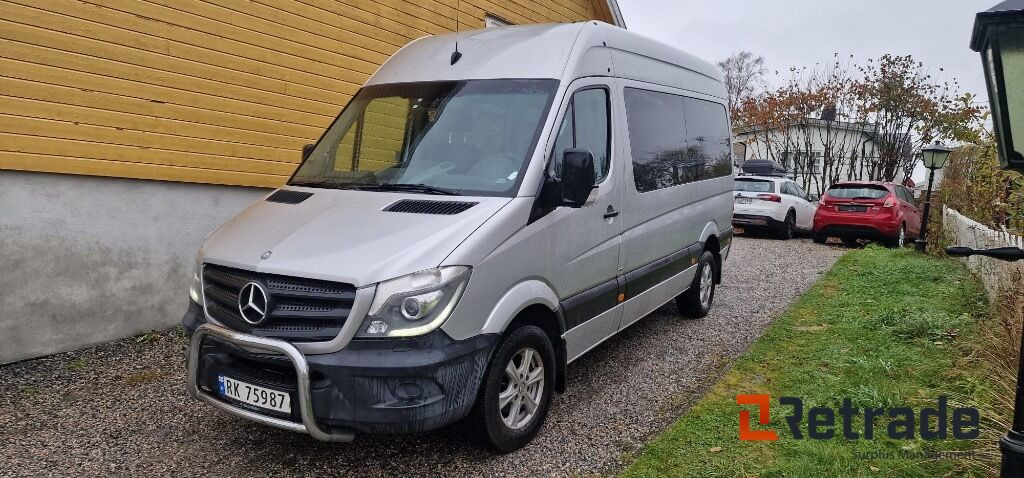 2014 Buss 10 seter MERCEDES-BENZ SPRINTER 316 EU-Godkjent - Bus mini, Van penumpang: gambar 1 2014 Buss 10 seter MERCEDES-BENZ SPRINTER 316 EU-Godkjent - Bus mini, Van penumpang: gambar 1