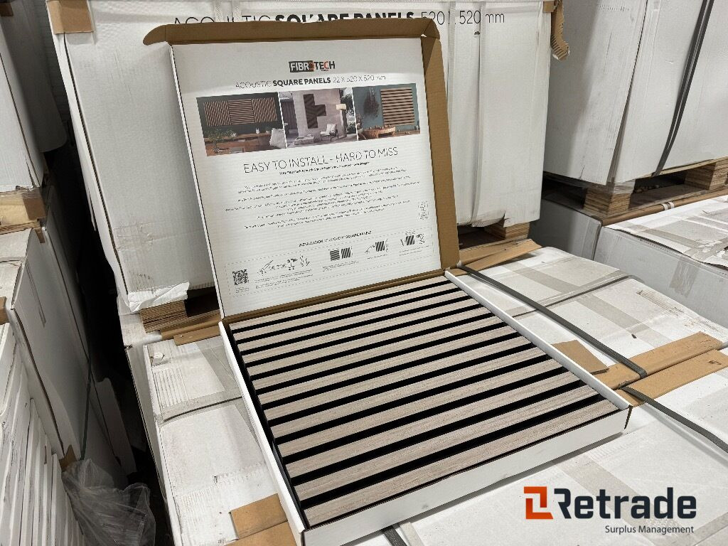 Acoustic Square panels Grey oak - Membangun inventaris: gambar 1 Acoustic Square panels Grey oak - Membangun inventaris: gambar 1