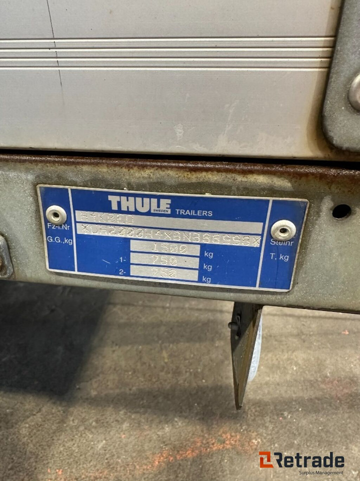 BRENDERUP 4260TB 1500kg tilhenger - Trailer flatbed: gambar 5 BRENDERUP 4260TB 1500kg tilhenger - Trailer flatbed: gambar 5