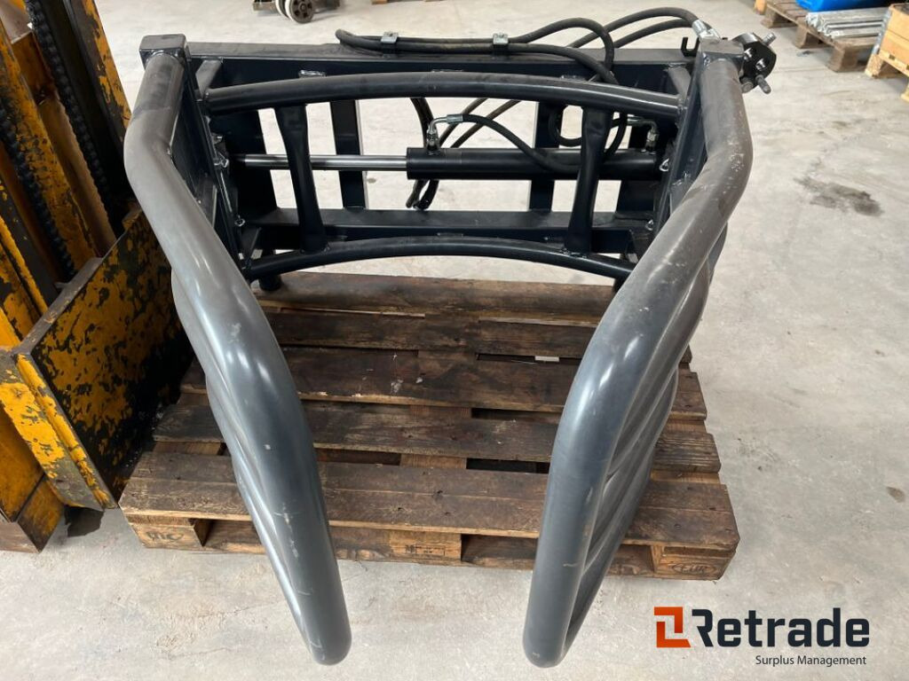 Balletang til minilæsser / Ball tongs for mini loader - Klem: gambar 3 Balletang til minilæsser / Ball tongs for mini loader - Klem: gambar 3