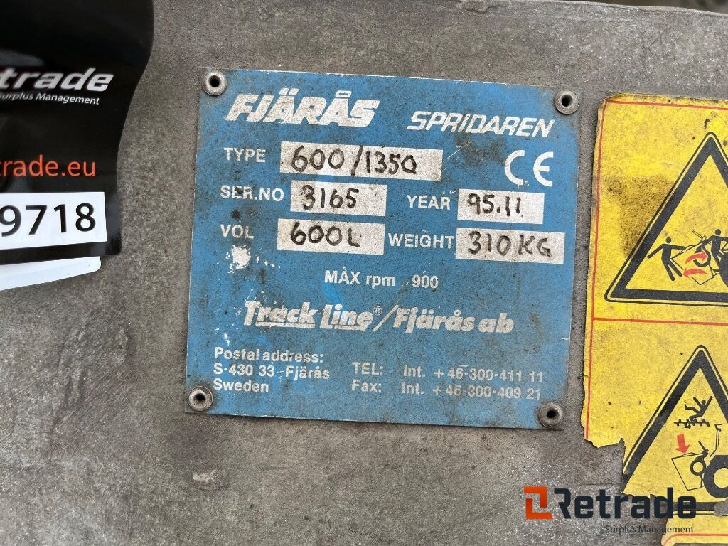 Fjærås 600/1350 liftophængt selvlæssende salt/grusudlægger. - Membangun inventaris: gambar 5 Fjærås 600/1350 liftophængt selvlæssende salt/grusudlægger. - Membangun inventaris: gambar 5