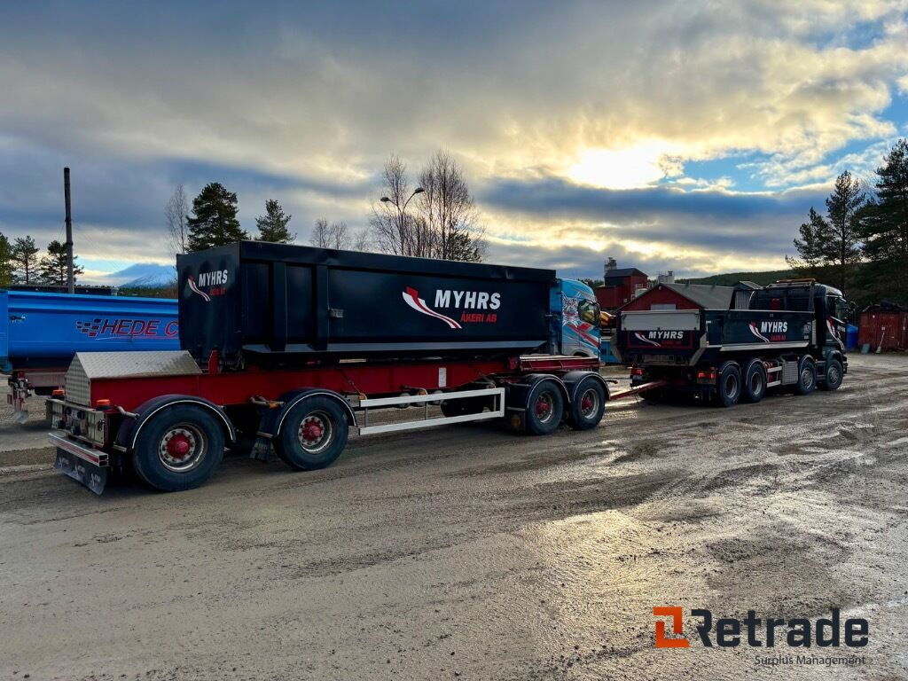 Kassettbilsekipage Scania R730 8X4 - Truk jungkit, Trailer lewati: gambar 3 Kassettbilsekipage Scania R730 8X4 - Truk jungkit, Trailer lewati: gambar 3