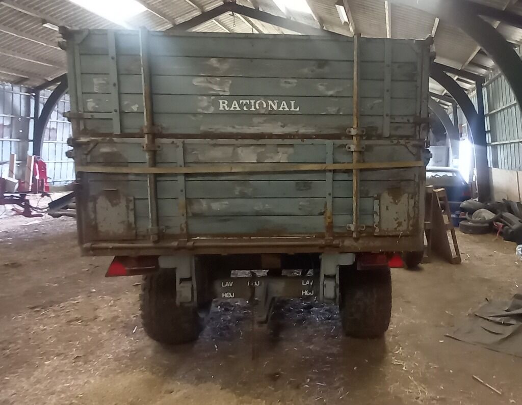 Rational RV 6 Højtipvogn. - Lampiran untuk Peralatan pertanian: gambar 4 Rational RV 6 Højtipvogn. - Lampiran untuk Peralatan pertanian: gambar 4