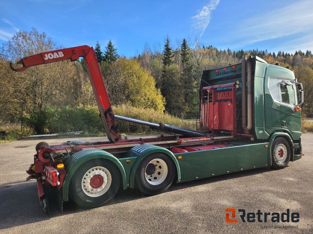 Lastväxlare SCANIA R580 V8 Next Gen LB6X2*4 Euro 6 - Hook lift, Truk derek: gambar 3 Lastväxlare SCANIA R580 V8 Next Gen LB6X2*4 Euro 6 - Hook lift, Truk derek: gambar 3