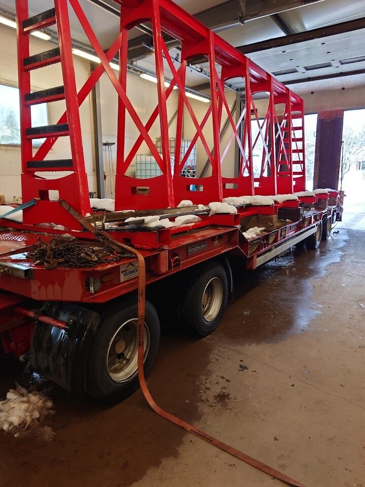 Maskinsläp GOLDHOFER TU 4-32/80 - Trailer flatbed: gambar 1 Maskinsläp GOLDHOFER TU 4-32/80 - Trailer flatbed: gambar 1
