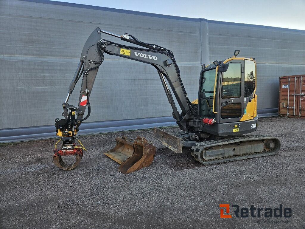 Grävmaskin Volvo ECR58D Tiltrotator Redskap - Peralatan konstruksi: gambar 1 Grävmaskin Volvo ECR58D Tiltrotator Redskap - Peralatan konstruksi: gambar 1