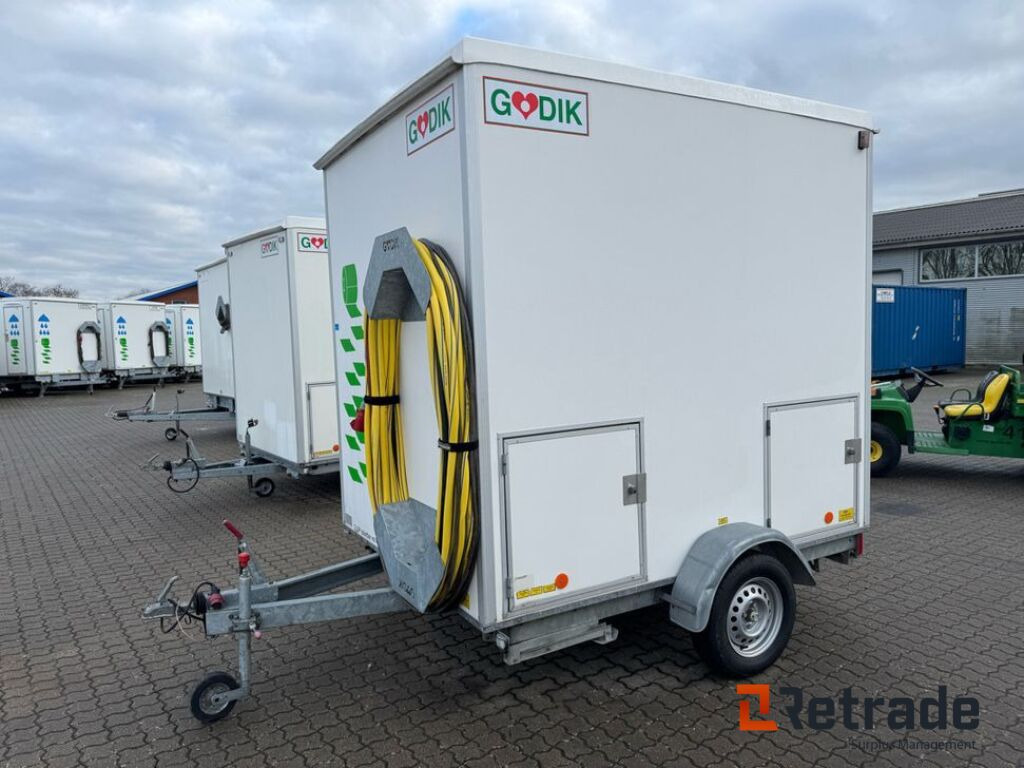 Scanvogn Badmobil Xl B m/2 WC og kværn (A0025180) - Kontainer konstruksi, Trailer: gambar 1 Scanvogn Badmobil Xl B m/2 WC og kværn (A0025180) - Kontainer konstruksi, Trailer: gambar 1