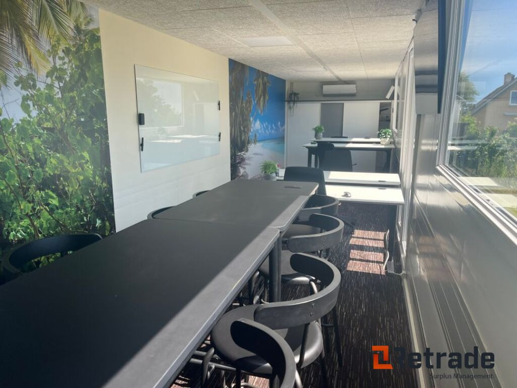 Speciel opbygget Kontor/byggeplads ledelse trailer/Specially built Office/construction site management trailer - Kontainer konstruksi, Trailer: gambar 2 Speciel opbygget Kontor/byggeplads ledelse trailer/Specially built Office/construction site management trailer - Kontainer konstruksi, Trailer: gambar 2