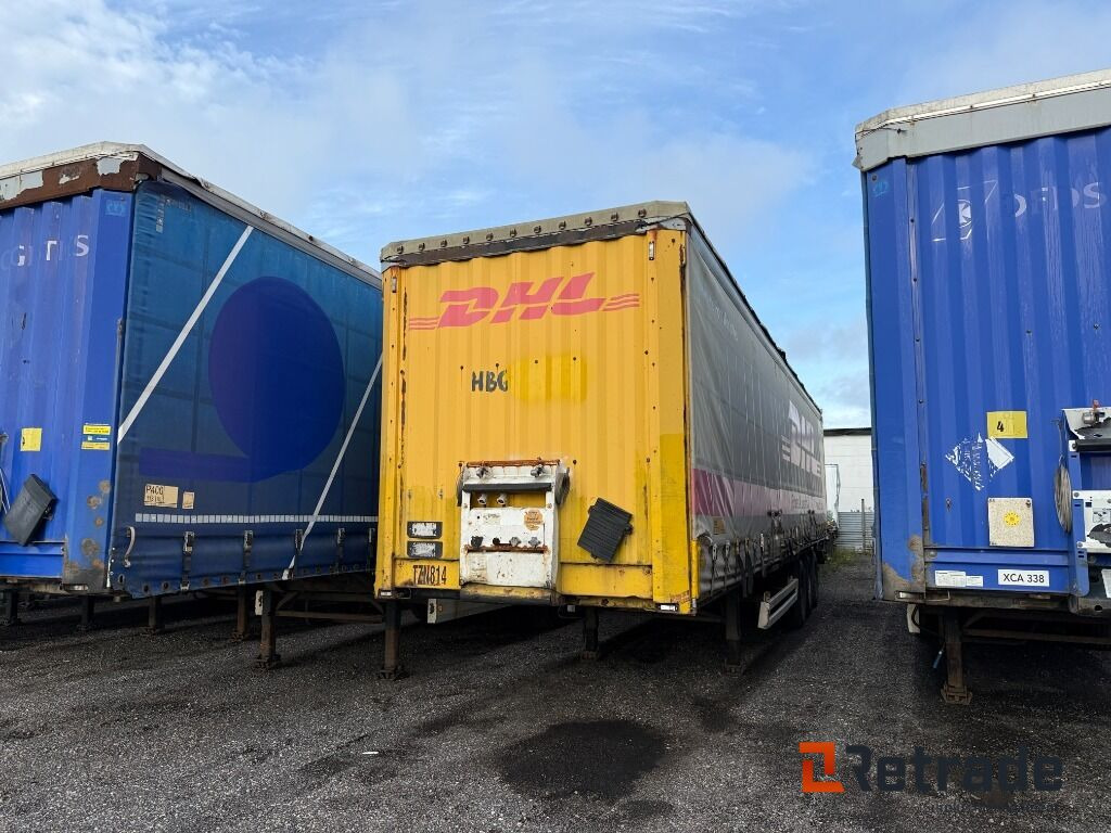 Trailer KRONE SDP27ELB-CS-HPHDSB - Semi-trailer dengan terpal samping: gambar 1 Trailer KRONE SDP27ELB-CS-HPHDSB - Semi-trailer dengan terpal samping: gambar 1