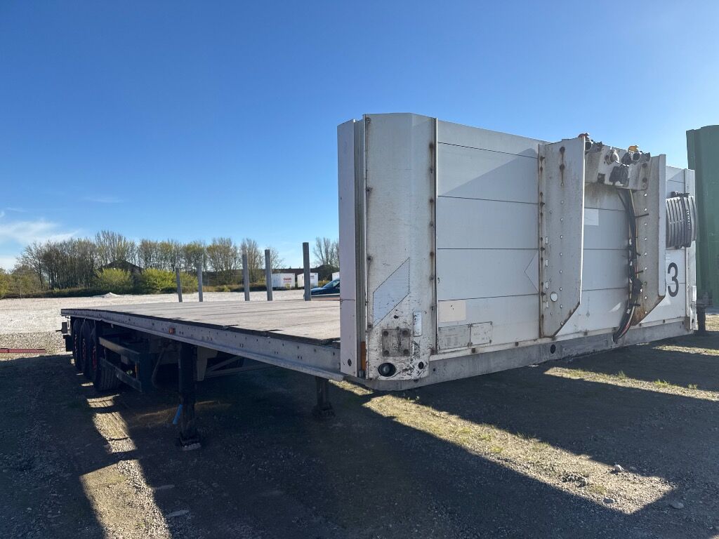 Trailer SCHMITZ 3-akslet blokvogn - Semi-trailer flatbed: gambar 2 Trailer SCHMITZ 3-akslet blokvogn - Semi-trailer flatbed: gambar 2