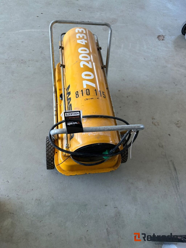 Varme kanon - Pemanas konstruksi: gambar 2 Varme kanon - Pemanas konstruksi: gambar 2