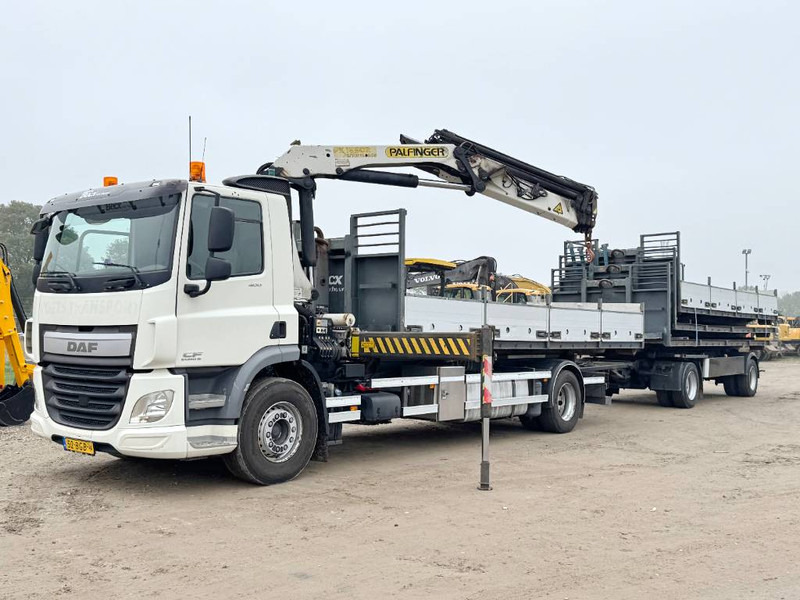 DAF CF400 + 17m Palfinger Crane / kran + Trailer - Truk derek: gambar 1 DAF CF400 + 17m Palfinger Crane / kran + Trailer - Truk derek: gambar 1