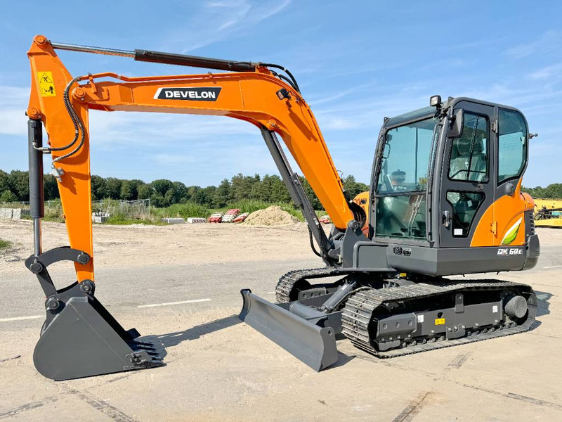 Develon DX60E-10N - New / Unused / 2024 Model - Ekskavator mini: gambar 2 Develon DX60E-10N - New / Unused / 2024 Model - Ekskavator mini: gambar 2