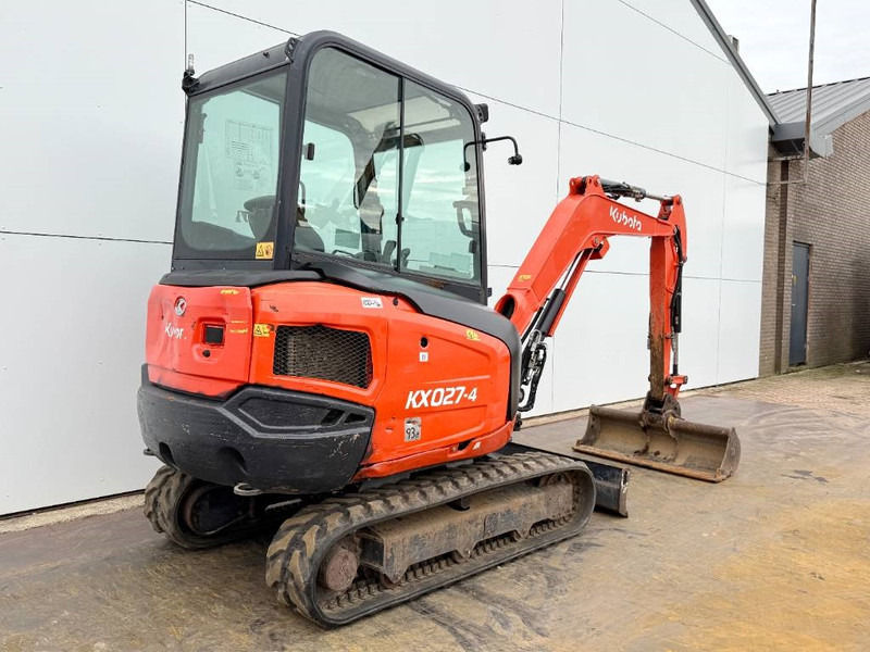 Kubota KX027-4 - Hammer Lines / Quick Coupler - Ekskavator mini: gambar 5 Kubota KX027-4 - Hammer Lines / Quick Coupler - Ekskavator mini: gambar 5