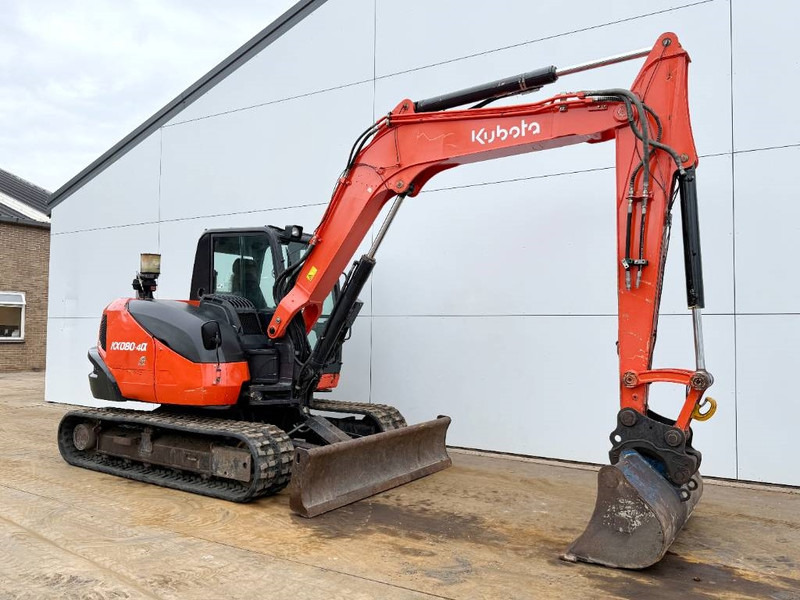 Ekskavator mini Kubota KX080-4a - Automatic Greasing / Hammer Lines: gambar 7