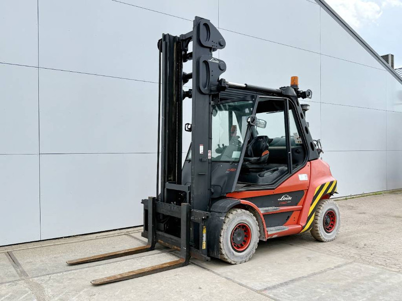 Forklift LPG Linde H60T-03 - Duplex / Side Shift / German Machine: gambar 1