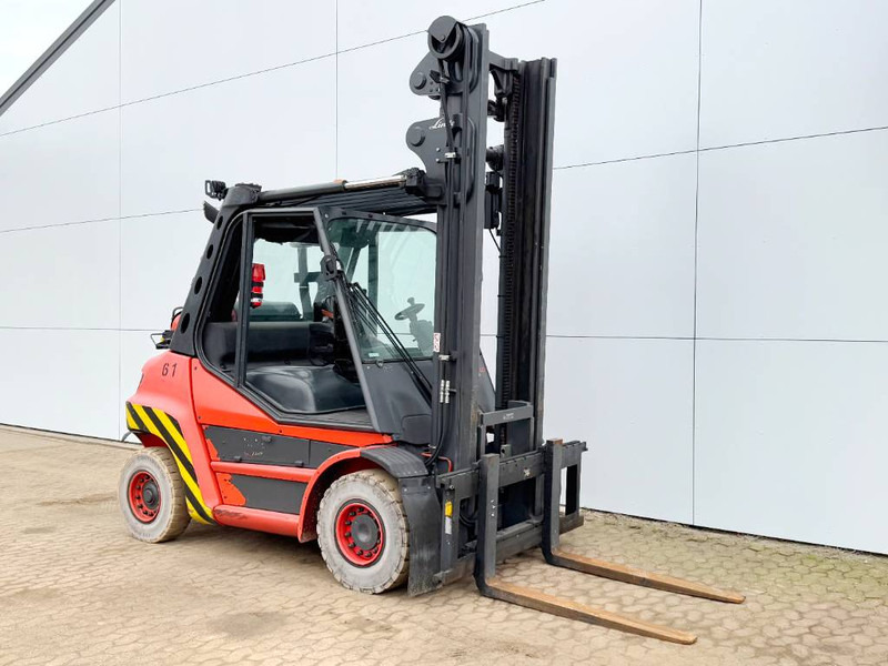 Forklift LPG Linde H60T-03 - Side Shift / Duplex / German Machine: gambar 5