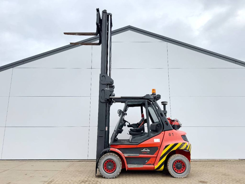 Forklift LPG Linde H60T-03 - Side Shift / Duplex / German Machine: gambar 15