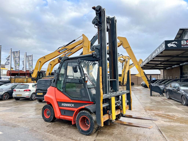 Forklift LPG Linde H70T-02 Side shift / Fork positioners: gambar 5
