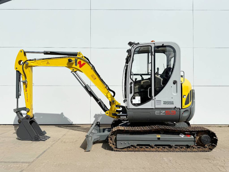 WACKER NEUSON EZ53 Zero Tail - Load Indicator / Closed Cab / AC - Ekskavator mini: gambar 1 WACKER NEUSON EZ53 Zero Tail - Load Indicator / Closed Cab / AC - Ekskavator mini: gambar 1