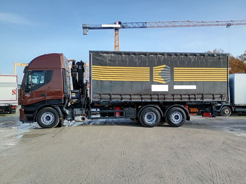 Iveco AS260S42Y/FS CM BDF HIAB 144E-4 Hiduo12,7m (9) - Truk dengan terpal samping, Truk derek: gambar 1 Iveco AS260S42Y/FS CM BDF HIAB 144E-4 Hiduo12,7m (9) - Truk dengan terpal samping, Truk derek: gambar 1