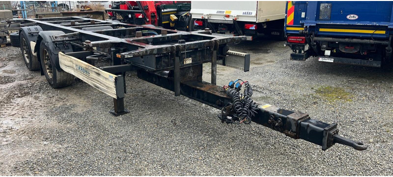Krone Fahrgestell BDF ZZ 18XF0 DC07CLNF - Trailer sasis: gambar 1 Krone Fahrgestell BDF ZZ 18XF0 DC07CLNF - Trailer sasis: gambar 1
