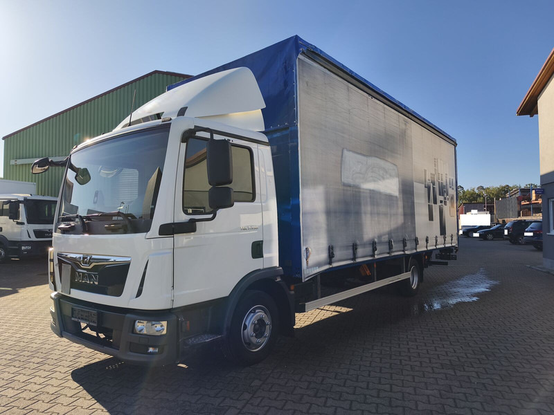 MAN TGL 7.190 4x2BL Edscha Gardine Euro 6 (12) - Truk dengan terpal samping: gambar 1 MAN TGL 7.190 4x2BL Edscha Gardine Euro 6 (12) - Truk dengan terpal samping: gambar 1