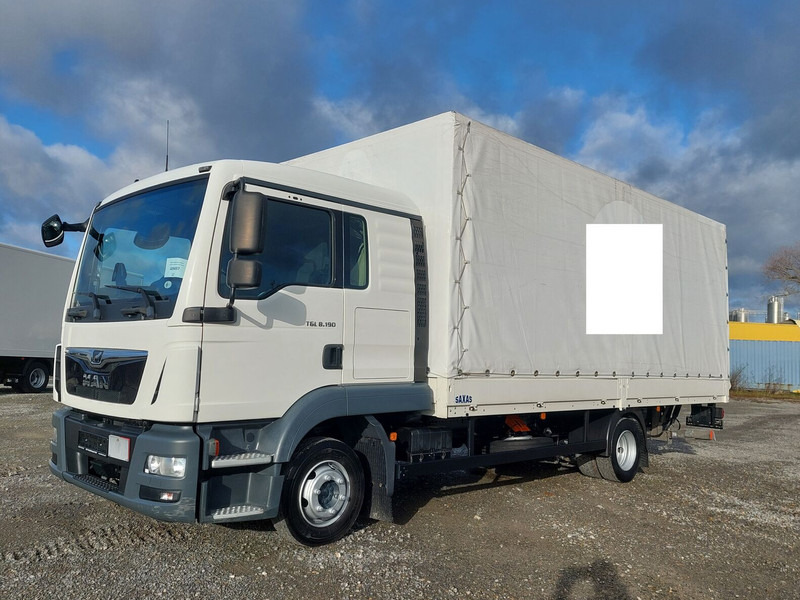 MAN TGL 8.190 L 4x2 Euro 6 LBW AHK - Truk dengan terpal samping: gambar 1 MAN TGL 8.190 L 4x2 Euro 6 LBW AHK - Truk dengan terpal samping: gambar 1