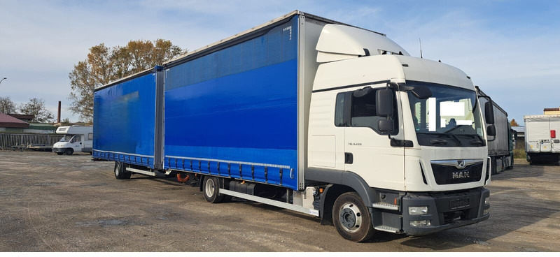 MAN TGL 8.220 Jumbo Gardine - Truk dengan terpal samping: gambar 2 MAN TGL 8.220 Jumbo Gardine - Truk dengan terpal samping: gambar 2