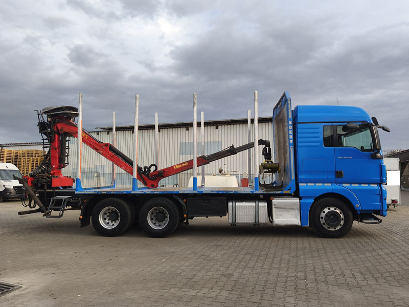 MAN TGX 26.500 Holz-LKW Euro6 6x4 Holztransporter m Palfinger (16) - Truk logging, Truk derek: gambar 4 MAN TGX 26.500 Holz-LKW Euro6 6x4 Holztransporter m Palfinger (16) - Truk logging, Truk derek: gambar 4