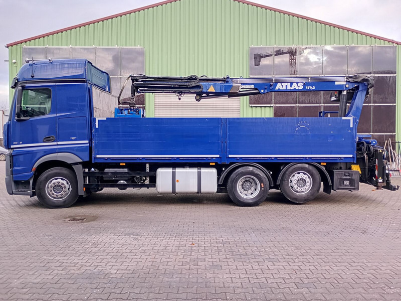 Mercedes-Benz 2545 mit Kran 6X2 Euro6 Atlas 170.2 10,8m Kran - Truk flatbed, Truk derek: gambar 4 Mercedes-Benz 2545 mit Kran 6X2 Euro6 Atlas 170.2 10,8m Kran - Truk flatbed, Truk derek: gambar 4