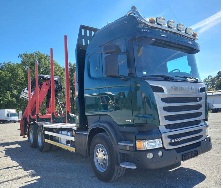 Scania R490 6x4 Euro 6 Kurzholz Palfinger AHK (2) - Truk logging, Truk derek: gambar 5 Scania R490 6x4 Euro 6 Kurzholz Palfinger AHK (2) - Truk logging, Truk derek: gambar 5