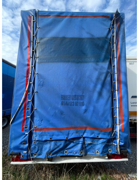 Schmitz Cargobull Ortmann Tandemanhänger Jumbo Plane Gardine - Trailer dengan terpal samping: gambar 2 Schmitz Cargobull Ortmann Tandemanhänger Jumbo Plane Gardine - Trailer dengan terpal samping: gambar 2