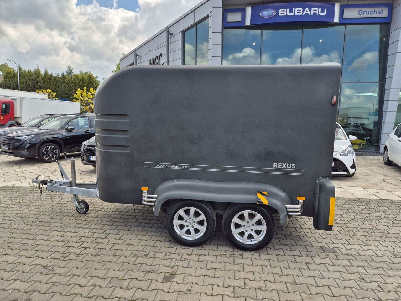 Trailer pengangkut kuda HUMBAUR Rexus 2000 / FOR Transporting 2 Horses, Ponies ANDBreedin: gambar 9