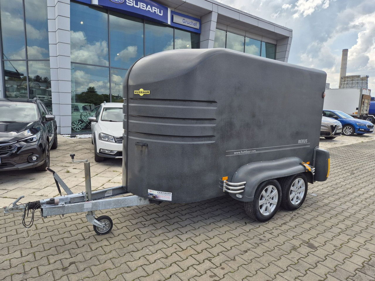 Trailer pengangkut kuda HUMBAUR Rexus 2000 / FOR Transporting 2 Horses, Ponies ANDBreedin: gambar 10