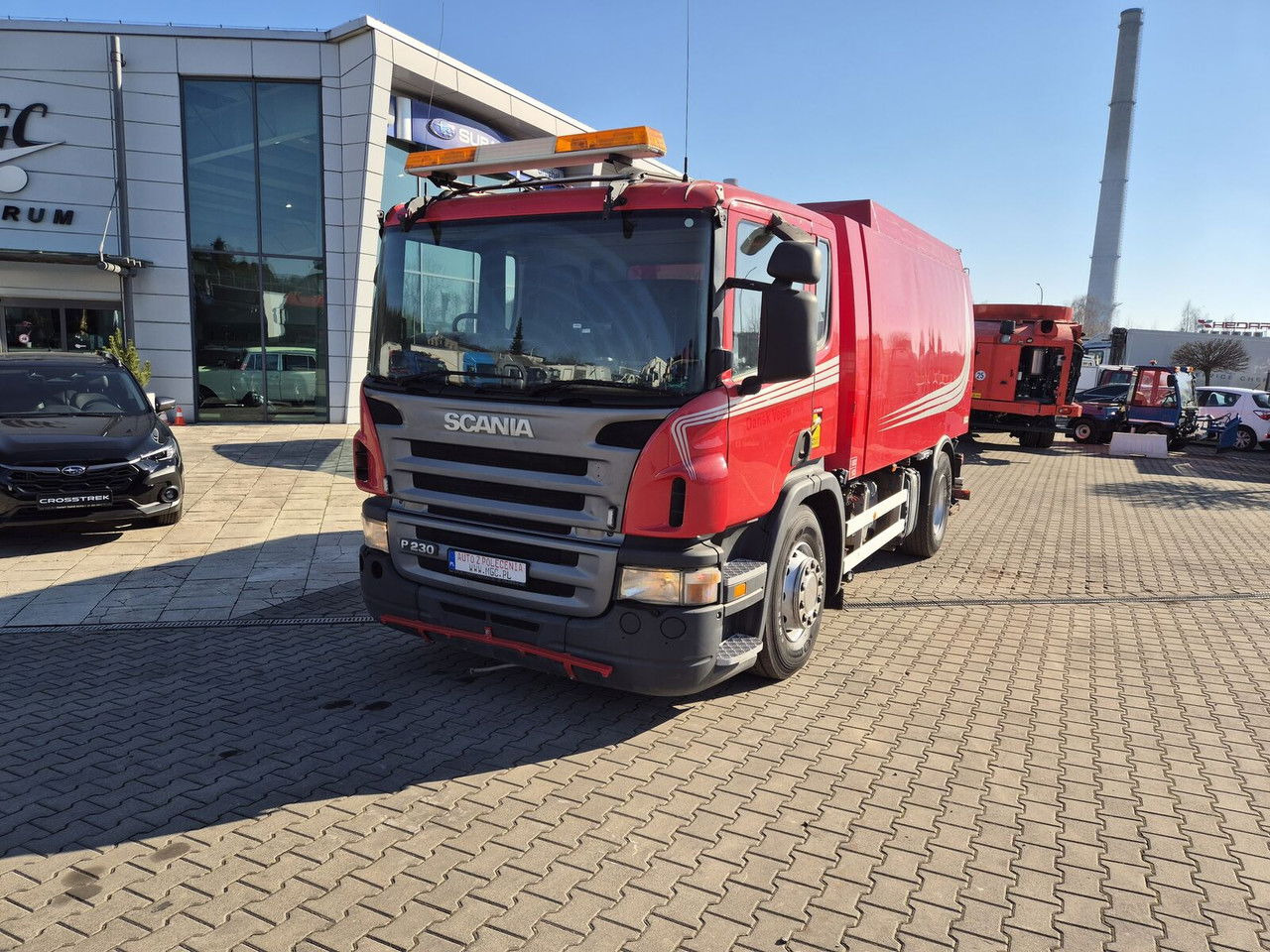 Scania P230 4X2 / Sweeper / Johnston VX800 / Sprayer / LOW Mileage / - Penyapu jalan: gambar 2 Scania P230 4X2 / Sweeper / Johnston VX800 / Sprayer / LOW Mileage / - Penyapu jalan: gambar 2