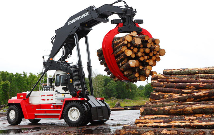 Svetruck TMF 12/9 HB / 1 Owner / Elme Spreader / Wood LOG A RM - Penumpuk jangkauan: gambar 1 Svetruck TMF 12/9 HB / 1 Owner / Elme Spreader / Wood LOG A RM - Penumpuk jangkauan: gambar 1