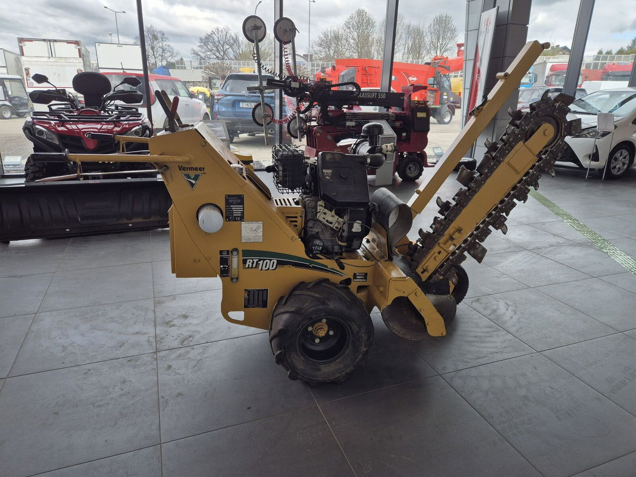 Vermeer RT100 / Trench SAW / Mini Chain Excavator / Idea L FOR Cables - Mesin penggali parit: gambar 4 Vermeer RT100 / Trench SAW / Mini Chain Excavator / Idea L FOR Cables - Mesin penggali parit: gambar 4