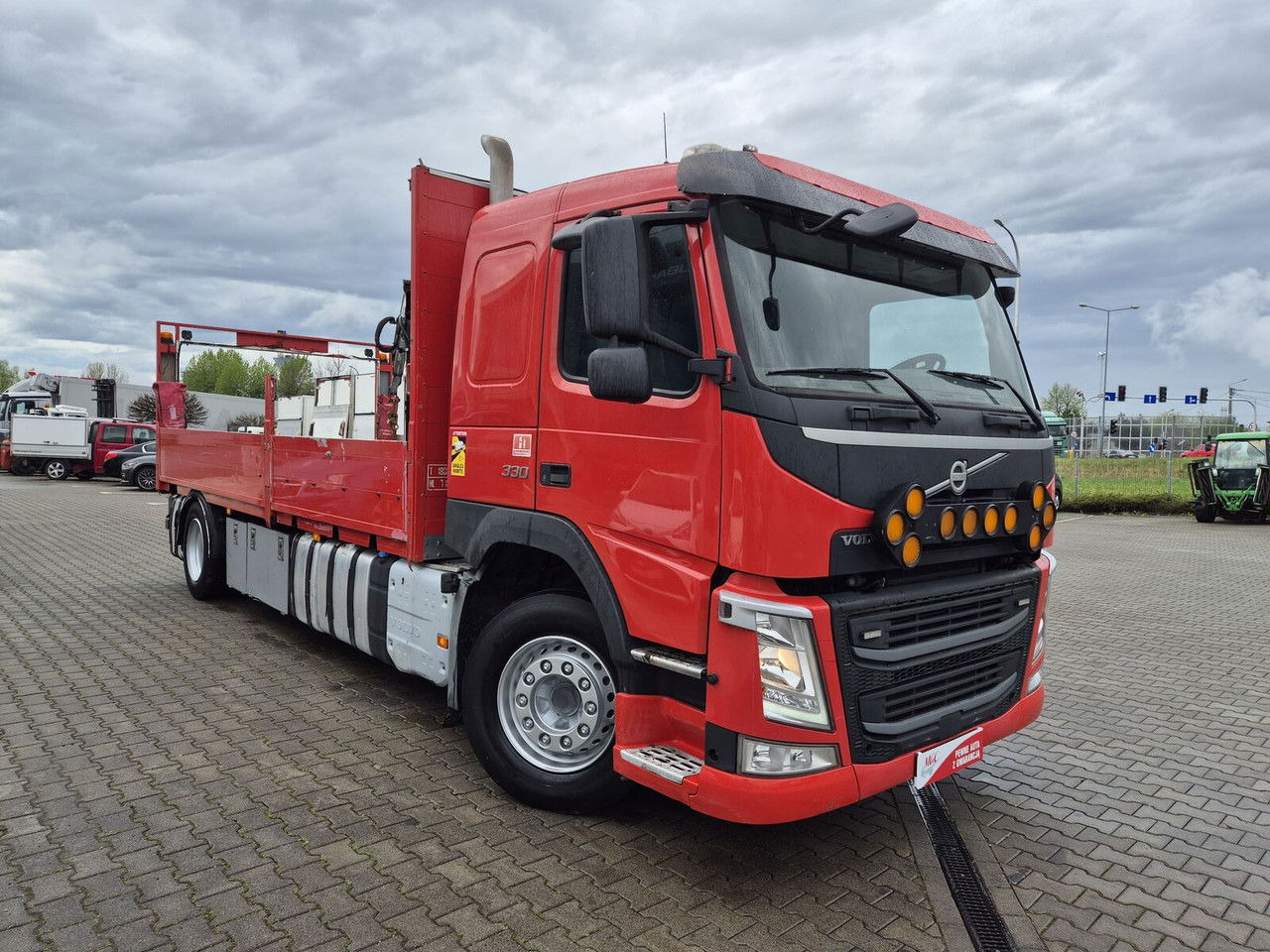 Volvo FM 330 Webasto / HDS Hiab / 1 Owner - Truk flatbed, Truk derek: gambar 2 Volvo FM 330 Webasto / HDS Hiab / 1 Owner - Truk flatbed, Truk derek: gambar 2