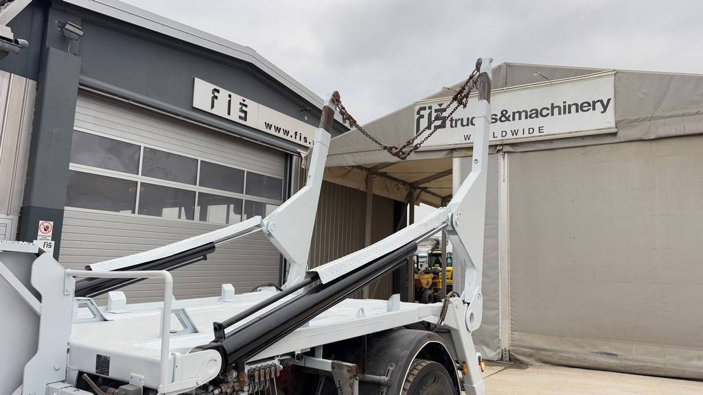 Pengangkut kontainer/ Container truck Iveco Eurocargo ML180 E28 4x2 Epsilon 110 - absetz tipper: gambar 11