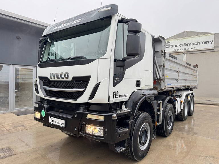 Iveco Trakker 460 8x4 meiller tipper - euro 6 - Truk jungkit: gambar 1 Iveco Trakker 460 8x4 meiller tipper - euro 6 - Truk jungkit: gambar 1
