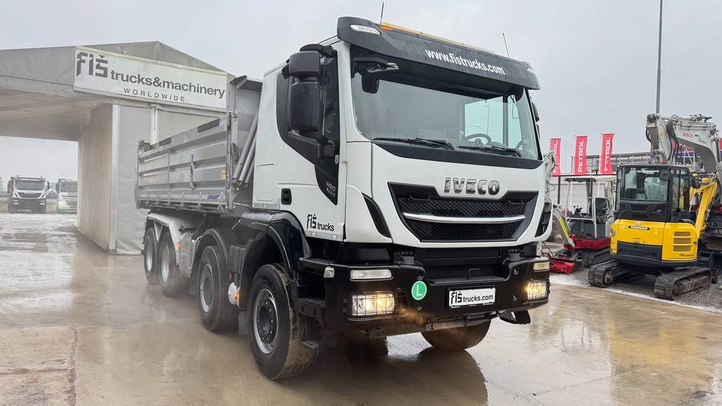 Iveco Trakker 460 8x4 meiller tipper - euro 6 - Truk jungkit: gambar 3 Iveco Trakker 460 8x4 meiller tipper - euro 6 - Truk jungkit: gambar 3
